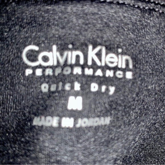 CALVIN KLEIN Performance Quick Dry Nylon Spandex Leggings with Lace Medium - Picture 6 of 8